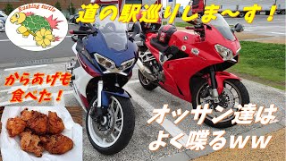 #129 「道の駅巡り？オッサン達のお喋りツー！」【VFR800F】【徒然なるモトブログ】