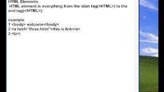 3 HTML Elements Nested HTML Elements