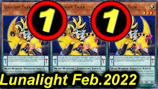 【YGOPRO】LUNALIGHT TIGER TCG BANLIST DECK 2022