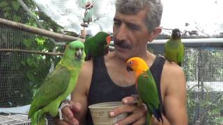 Major, Tyko and the Party at Zaksee Bird Sanctuary