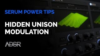 Serum Secret Feature 🔥 Modulate the Unison Engine for Evolving Sounds
