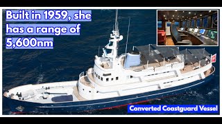 Calling ALL Expedition SuperYacht Fans: What Do YOU Think Of This Converted Coast Guard Vessel?