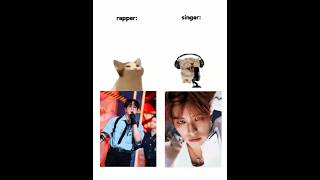 Rapper vs singer #stray kids