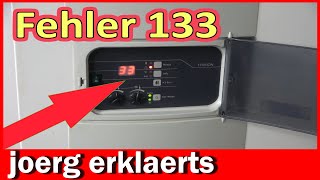 Gastherme Fehler 133 beheben Störung 133 Gasheizung  Elco Brötje  Tutorial No.366