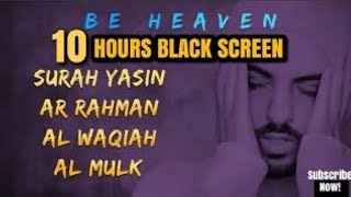 10 Hours Black Screen Quran Recitation by Omar Hisham Al Arabi, Holy Quran recitation while sleeping