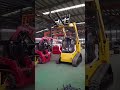 crawler skid steer loader with forks