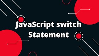 JavaScript Tutorial in Hindi #19 JavaScript switch Statement