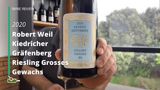 Wine Review: Robert Weil Kiedricher Gräfenberg Riesling Grosses Gewachs 2020