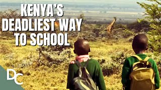 They Could Get Killed Going To School In Kenya | The Most Dangerous Ways To School | @DocoCentral