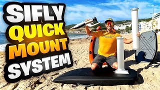 SIFLY Quick Mount System 🏄‍ Assemble Efoil in 1 Minute?