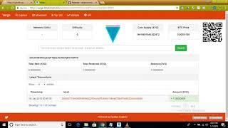 XVG StealthAddress Complete Demo Lastpart