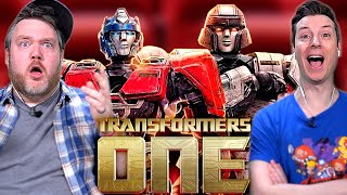 This Movie is WAY MORE Than Meets the Eye! - Transformers One First Time Watching Reaction