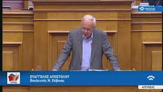 Τοποθέτηση Β.Αποστόλου για σ/ν ΔΕΗ