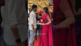 ಶರಣ್ ಮಗ ಅತ್ತೆ ಶ್ರುತಿ ಮಗಳು ಗೌರಿ ಜೊತೆ 😍 | Tharun Sudhir Sonal Mantero wedding video | D Boss Songs