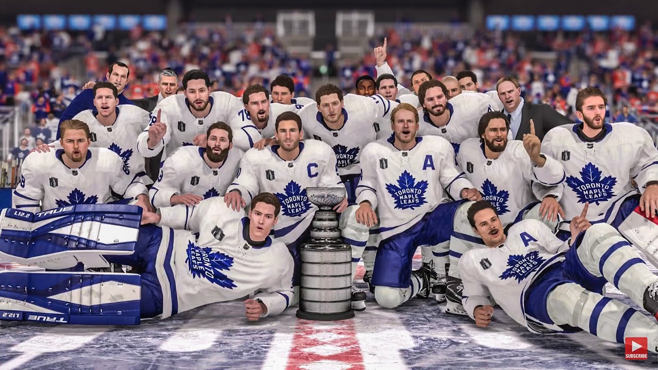 NHL 23 Stanley Cup Final Gameplay - Toronto Maple Leafs Vs Edmonton ...