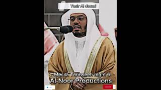 Mecca Taraweeh night 6 | Heart Touching Quran recitation | Yasir al Dossari