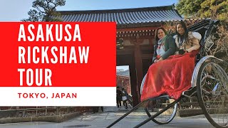 TOKYO ASAKUSA GUIDED RICKSHAW TOUR IN JAPAN