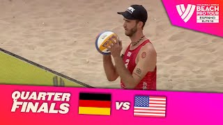 Ehlers/Wickler vs. Evans/Budinger - Quarter Finals Highlights | Espinho 2024 #BeachProTour