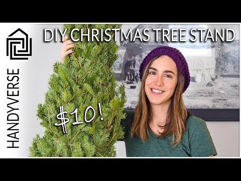How to Make a Christmas Tree Stand for Under $10 : Quick Fix #02 How to Make a Christmas Tree Stand for Under $10 : Quick Fix #02
