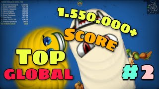 WormsZone.iO 1.550.000+ Score Epic Worms Zone io! Top 1 Global! Best Game Play