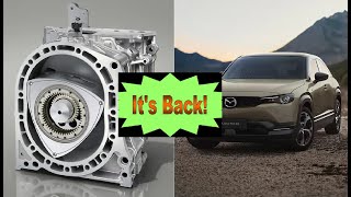 Mazda Rotary Engine is back!! (to power a EV battery)