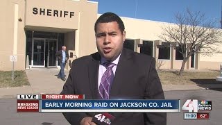 Early morning raid on Jackson County Jail