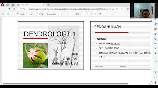 Kontrak kulilah dan ruang lingkup dendrologi (kuliah ke 1-2)