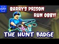 The Hunt: First Edition - BARRY'S PRISON RUN OBBY! BADGE  [ROBLOX]