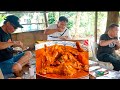 MAKAN TENGAHARI DI STUDIO //JUSTIN ABUN MASAK AYAM KARI  SANGAT² SEDAP //