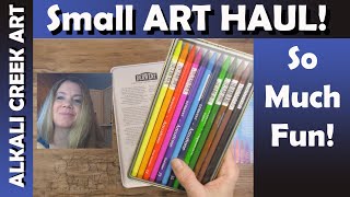 Small ART HAUL! | Vlogmas Day 6