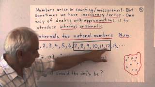 Measurement, approximation and interval arithmetic (I) | Real numbers and limits Math Foundations 81