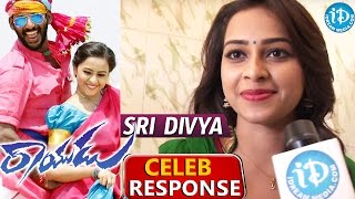Actress Sri Divya Response About Rayudu Movie || Vishal || M Muthuaiah || D Imman