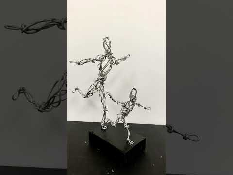 “Wire Wonders exploring the art of DIY wire sculpture”