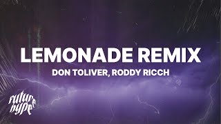 Internet Money - Lemonade Remix (Lyrics) ft. Don Toliver & Roddy Ricch