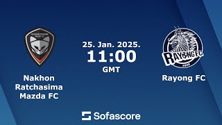 Nakhon Ratchasima FC vs Rayong FC LIVE 🔴 | Thai League 2024/25 | Games