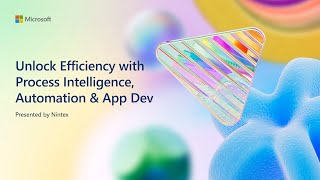 Unlock efficiency with process intelligence automation \u0026 app dev | ODFP965