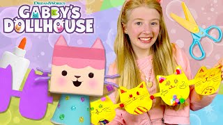 Purr-fect Paper Crafts with Baby Box | GABBY'S DOLLHOUSE