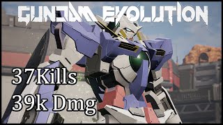 37kill 39k Dmg Exia Gameplay - Gundam Evolution