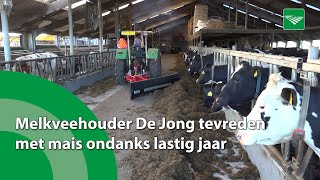 Melkveehouder De Jong tevreden met mais ondanks lastig jaar