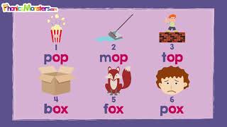 Level 2 - Video 4.3 Practice -op & -ox ~ PhonicsMonsters.com