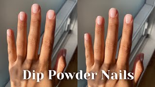 DIY Dip Powder Nails | *super* easy tutorial
