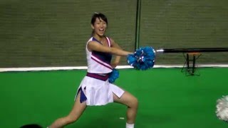 野球の応援が楽しすぎっ♪ホンダ(狭山市)チアリーダー 全開ホンダ Japanese Baseball