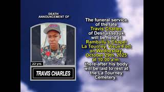 Travis Charles ~ Medium Obituary