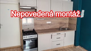 Nepovedená montáž kuchyňské linky #61