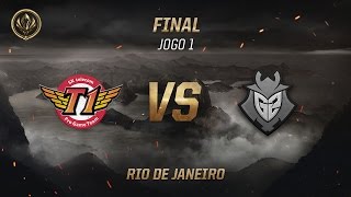 SKT x G2 (Final - Jogo 1) - MSI 2017