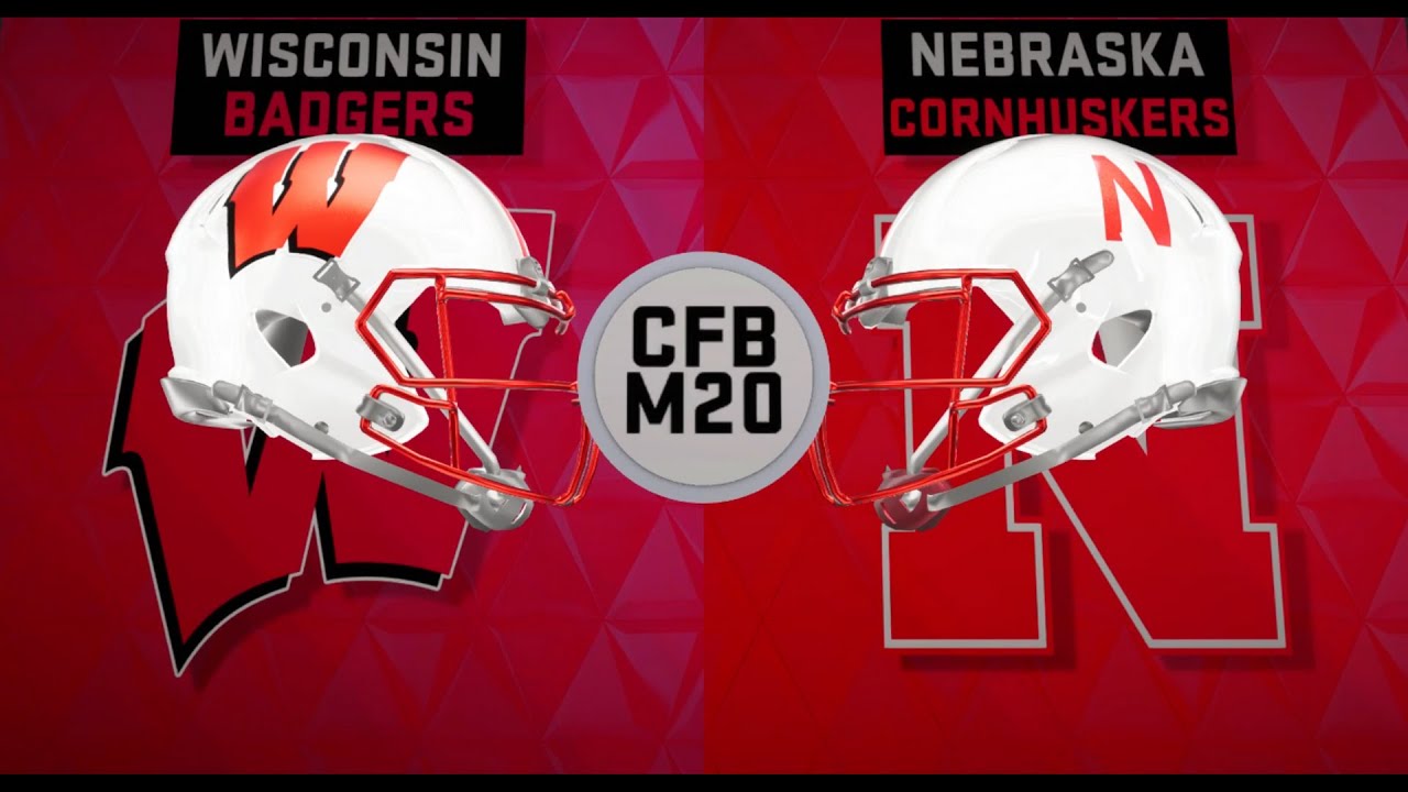 CFBMod20 PC | Wisconsin Vs.Nebraska | MSI UWQHD - YouTube