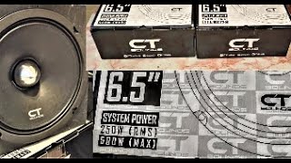 CT SOUNDS  6.5 de las mejores bocinas  para un alto rendimiento