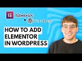 How to Add Elementor in Wordpress [2026 Full Guide]