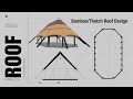 Archicad Traditional Thatch or Bamboo Roof Design | Beginner Tutorial