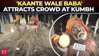 Maha Kumbh: 'Never hurts me…', 'Kaante Wale Baba' attracts eyeballs as he lays down on thorns